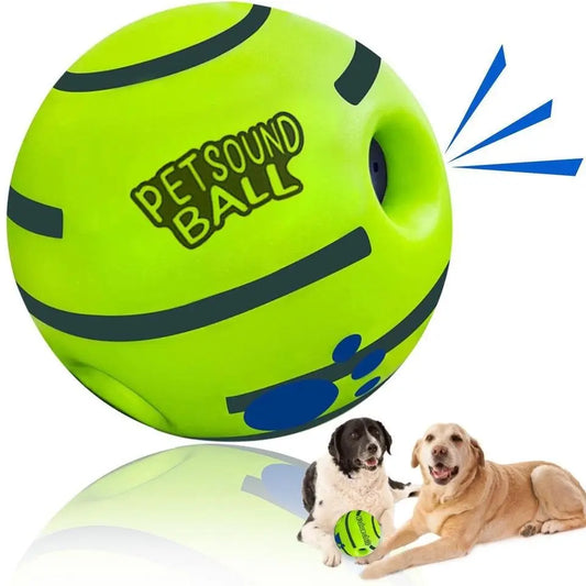 Interactive Silicone Dog Treat Dispenser Ball - Durable Chew Toy for Training and Play, Ideal for Indoor and Outdoor Use