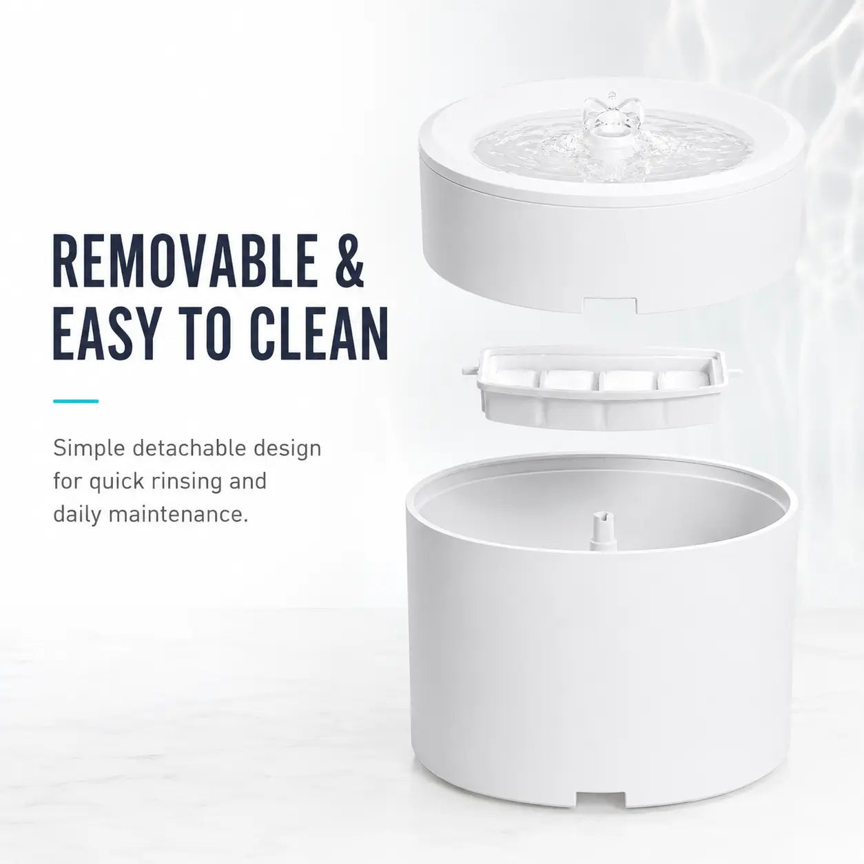 3L Ultra-Quiet Anti-Dry Burn Pet Water Fountain - USB Rechargeable Motion Sensor Dispenser with Continuous Flow for Enhanced Hydration and Reduced Bacterial Growth, Featuring Interactive Duck-Shaped Slow Feeder for Cats and Dogs